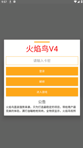 和平精英火焰鸟直装