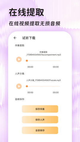 音频提取格式转换