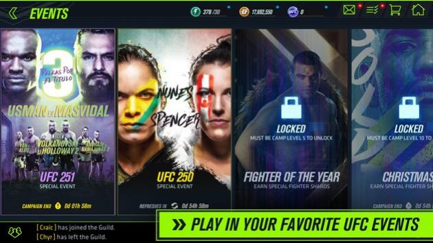 EA sports UFC Mobile2 beta