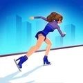 抖音女神滑冰秀