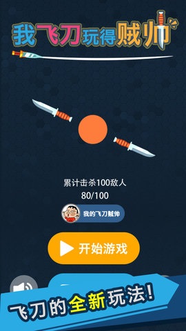 我的飞刀玩的贼帅游戏