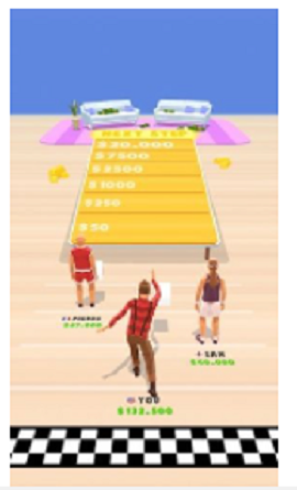 滚卫生纸比赛游戏