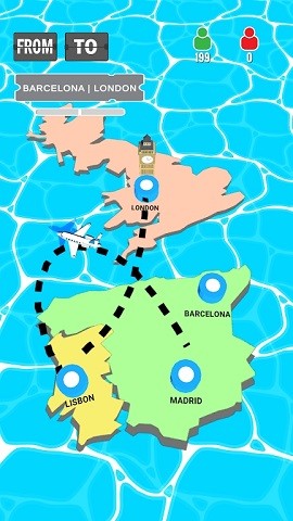 地图飞行模拟