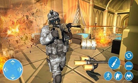 陆军战争特种部队射击