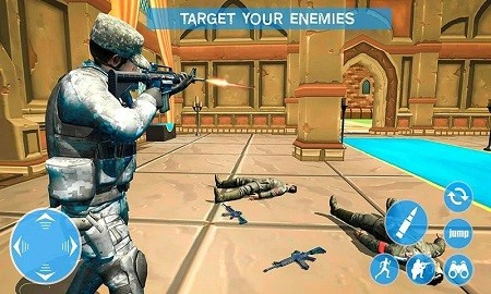 陆军战争特种部队射击