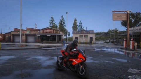 登山模拟摩托车3D