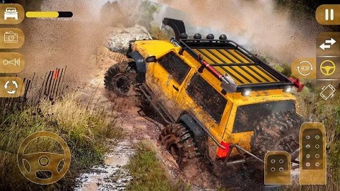 4x4吉普越野车极限赛车