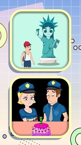 绘画警察棘手的谜题