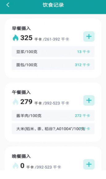 卡路里计数器