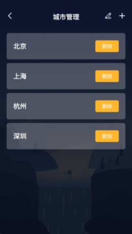 湛蓝天气日历app