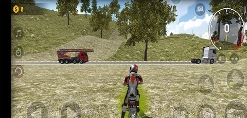 摩托车公路驾驶