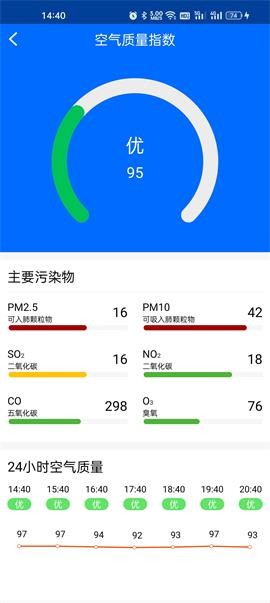 微微天气预报