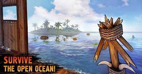 海洋木筏求生